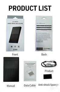Boîtier de <span class=keywords><strong>disque</strong></span> <span class=keywords><strong>dur</strong></span> SATA portable de 2,5 pouces, protocole UASP, USB 3.0, boîtier <span class=keywords><strong>externe</strong></span> <span class=keywords><strong>SSD</strong></span>/HDD pour ordinateur/ordinateur portable - Product Image 5