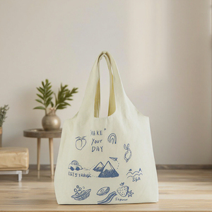 Của phụ nữ tùy chỉnh in bông vải mua sắm Túi hobo Tote với dây đeo vai - Product Image 1