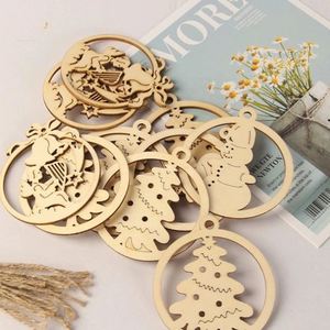 Custom Factory Home Decor Laser Cutting <b>Tree</b> Wedding Outdoor Party Wood Cut Out <b>Christmas</b> Hanging Ornaments - Product Image 2
