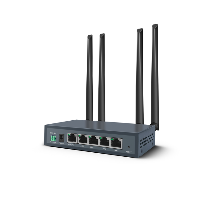 WR200 Industrial 4g Enterprise Router Wireless CPE WIFI 4 LAN Port 4g LTE 4 Antennas Industrial Router Modem CPE Routers Wifi