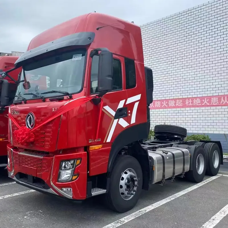 شاحنة دينزل ثقيلة 6*4 و8*4 من دونغفنغ من منفذ مصنع في الصين لعام 2024، شاحنة Tianlong KX ثقيلة 540 حصانًا للعمل للبيع