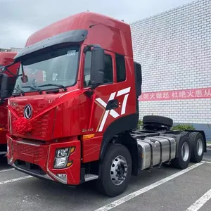 2024 Cina Pabrik Outlet Dongfeng 6*4 8*4 truk traktor berat Diesel 540hp Tianlong KX tugas berat untuk dijual