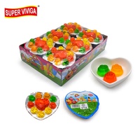 Mini bonbon sucré en forme de cœur coloré OEM