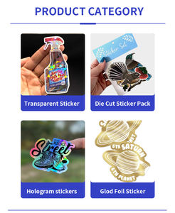 Autocollants holographiques anti-effraction personnalisés, étiquettes découpées <span class=keywords><strong>pour</strong></span> emballages, vente en gros d'usine - Product Image 2