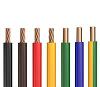 Cable de Cobre YILAN BV/BVR (14-22 AWG) con Aislamiento de PVC IP65 750V/450V 3C/CE, Longitud Personalizada para Uso Doméstico e Industrial