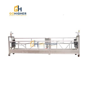 Zlp man lift 630 plate-forme de travail suspendue pour bâtiment zlp 640 630 équipement d'accès plate-forme de levage de mât en alliage d'<span class=keywords><strong>aluminium</strong></span>