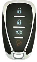 Télécommande d'alarme de voiture RKING EV527/EV1527 315 MHz avec apprentissage et code évolutif, émetteur métallique 4 boutons, portée 50-100 m