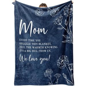 <b>Pink</b> Black Gold 60th Birthday Flannel Blanket <b>Throw</b> Blanket Nap Blanket Breathable Skin Friendly for Home Office Nap OEM ODM - Product Image 4