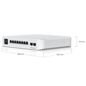 สวิตช์ Pro 8 PoE แบบจัดการได้ 24 พอร์ต ความจุ 104 Gbps พร้อมระบบสำรองไฟ รับประกัน 1 ปี - Product Image 3
