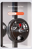 Machine de musculation professionnelle robuste en acier, presse à jambes 45 degrés et hack squat, réglable, double fonction, à charge par plaques, pour le renforcement des jambes