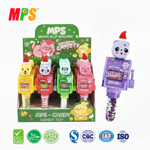 Giocattolo Interattivo OEM a Forma <span class=keywords><strong>di</strong></span> Slot Machine con <span class=keywords><strong>Caramelle</strong></span>, Lecca-lecca e Gioco della Fortuna - Product Image 4