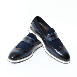Zapatos de Negocios de Moda Casual Británica Hechos a Mano de Cuero de Alta Calidad Originales para Hombre 2026 - Product Image 2
