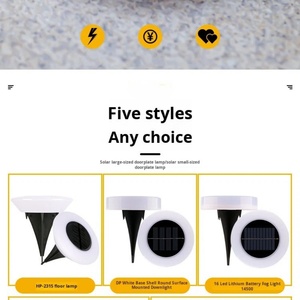 Lámpara Solar LED para Exteriores, Resistente al Agua IP65, Iluminación de Jardín y Patio, Venta al Por Mayor - Product Image 3