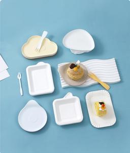 Assiettes <span class=keywords><strong>en</strong></span> papier biodégradables personnalisées et mignonnes pour gâteaux, fêtes, pique-niques et barbecues - Product Image 5