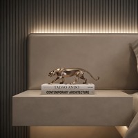 Modernes Samtbett mit LED-Lichtleiste, niedrigem Kopfteil, Plattformbett, Hotel- und Apartment-Schlafzimmermöbel