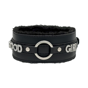 <span class=keywords><strong>Collar</strong></span> de Cuero para Perro, Ajustable, de Cuero PU, con Letras, Estilo Gótico, <span class=keywords><strong>Collar</strong></span> Duradero para Cachorros y Perros Pequeños y Medianos - Product Image 2