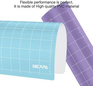 Tapis de découpe auto-cicatrisant en PVC NICAPA 12x12 <span class=keywords><strong>Cameo</strong></span> <span class=keywords><strong>4</strong></span> Plus Portrait 3 pour découpeuse, 1 pièce/paquet - Product Image 5