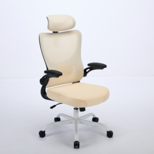 Eco Beauty moderna Executive sedia da ufficio girevole con altezza regolabile in tessuto resistente confortevole <span class=keywords><strong>per</strong></span> alleviare il dolore lombare - Product Image 4