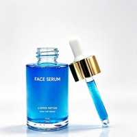 Sérum multi-peptides au cuivre avec acide hyaluronique, hydratant, anti-âge, réparateur de la barrière cutanée, illuminateur et éclatant pour la peau