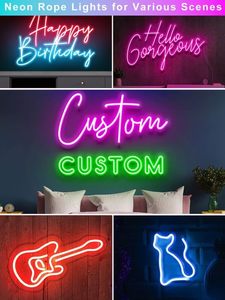 APP Smart &amp; <strong>Remote</strong> <strong>Control</strong> IP67 Waterproof PVC Neon <strong>LED</strong> Light Strips Kit for Gaming Room Hotel Decoration Party Lighting - Product Image 5