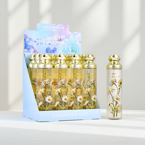 Scenabella Lady's 236ML Fragrance Mist Spray <span class=keywords><strong>de</strong></span> perfume con aroma <span class=keywords><strong>de</strong></span> margaritas florales <span class=keywords><strong>de</strong></span> larga duración con diseño <span class=keywords><strong>de</strong></span> tapa elegante - Product Image 2