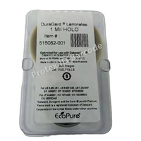 Datacard 515062-001 DuraGard OptiSelect Laminate 1.0 Mil « Secure Globe » Couverture complète de la carte pour les imprimantes de cartes d'identité Datacard CR805.