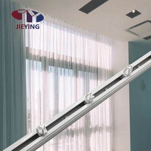 JIEYING High Quality S-Wave Heavy Duty <strong>Curtain</strong> Track Sell to Germany Easy Clip Truck Caravan Car <strong>Corner</strong> <strong>Curtain</strong> <strong>Rail</strong> - Product Image 3
