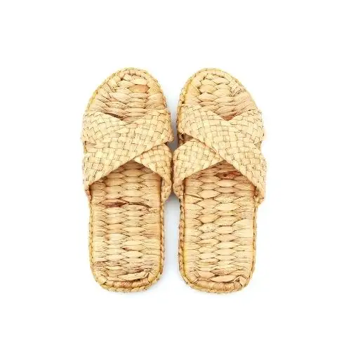 Bán Hot Eco Thân Thiện Giày Tự Nhiên Tay Dệt Nước Lục Bình Dép Handmade Sandals Giá Tốt Nhất Từ Việt Nam