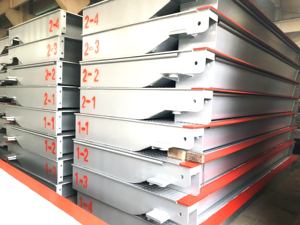 YESSCALE Wasserdichte Edelstahl-LED Hochfeste LKW-Waage 3,4x24m 100-200 Tonnen Kapazität Digital Weigh bridge OEM ODM - Product Image 2