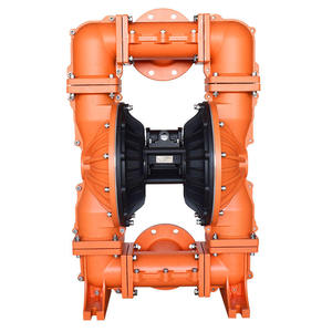 Bomba de Doble Diafragma de Alto Flujo Accionada por Aire (AODD), Bomba con Componentes Internos de PVDF para Transferencia de Productos Químicos Agresivos - Product Image 1
