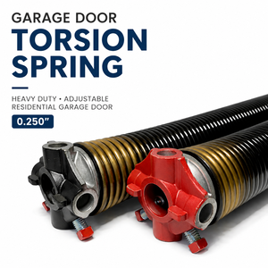 Moteur pour porte enroulable, ressort de torsion pour porte de garage, robuste, réglable, ressorts de porte de garage résidentiels 0.250 - Product Image 1