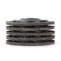 Disque abrasif de polissage pour meuleuse à disque extra épais, tissu givré résistant à l'usure OEM, disque de meulage pour meuleuse d'angle 100, 115 mm EnYing
