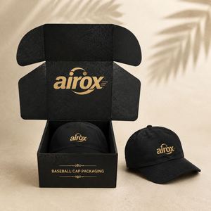 Cajas de Lujo para Envíos de Gorras de Béisbol, Caja de Cartón Corrugado para Envíos Aéreos - Product Image 2
