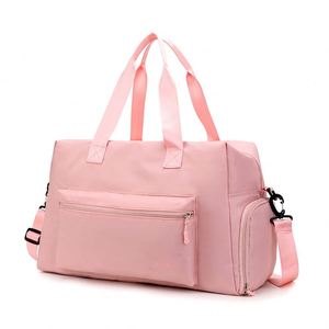 Sac de sport et de voyage unisexe personnalisé avec logo, imperméable, pour voyage d'affaires court, avec compartiment à chaussures - Product Image 1