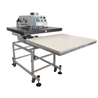 Imprimante à chaud pneumatique grand format TQ1-80100 MEM Shicheng, machine de sublimation 80*100 cm