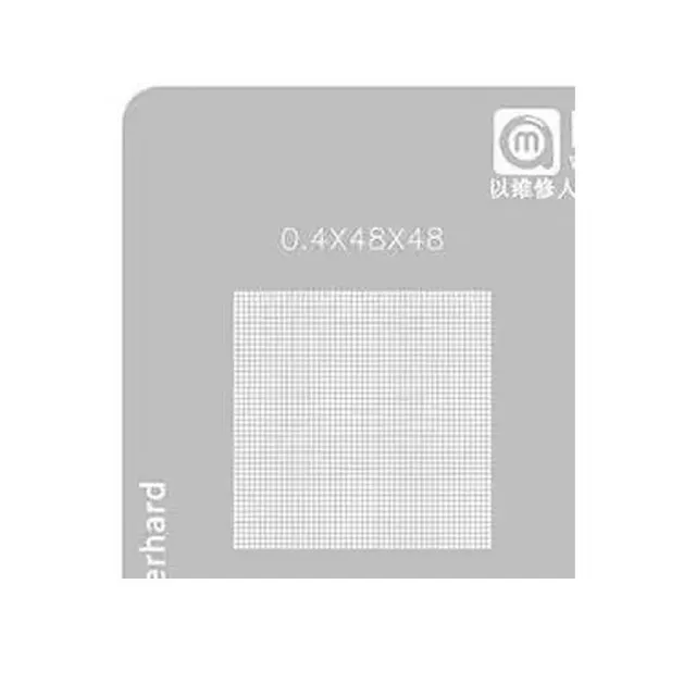 Amaoe Universal Multi-Function IC BGA Reballing Stencil 0.3 0.35 0.4 0.5 Parallel 45 Degree Hole Misaligned Hole Plant Net Tools