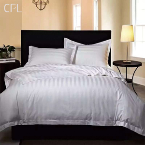 Housse de <span class=keywords><strong>couette</strong></span> en coton égyptien style hôtel, ensemble de housse de <span class=keywords><strong>couette</strong></span> d'hôtel, <span class=keywords><strong>couette</strong></span> en <span class=keywords><strong>plumes</strong></span> blanches, literie intérieure 100% coton - Product Image 1