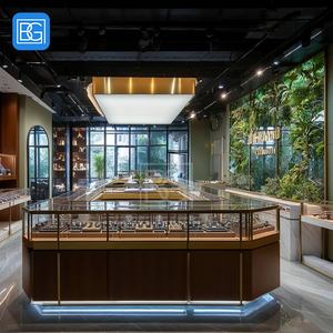 <span class=keywords><strong>Vitrine</strong></span> de présentation de bijoux commerciale, cadre métallique, présentoir de vente au <span class=keywords><strong>d</strong></span>étail, espace commercial, <span class=keywords><strong>vitrine</strong></span> de luxe pour bijouterie - Product Image 2