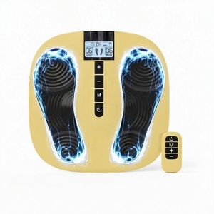 เครื่องนวดเท้า EMS สำหรับโรคเส้นประสาทเสื่อม เครื่องกระตุ้นกล้ามเนื้อ TENS เครื่องกระตุ้นการไหลเวียนโลหิตที่เท้าเพื่อบรรเทา<span class=keywords><strong>อาการ</strong></span>ปวด - Product Image 1
