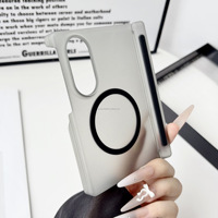 Funda Magnética Delgada para Teléfono Móvil con Protección UV para Samsung Z Fold 8 7, Funda Rígida Protectora para Fold 6 5 4, Funda Transparente W26