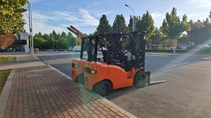 EVERLIFT 브랜드 1 년 보증 중량화물 터미널 핸들링 용 가솔린 지게차 - Product Image 5