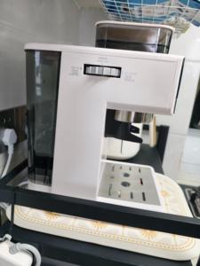 Machine à <span class=keywords><strong>café</strong></span> verte électrique entièrement automatique, portable, compacte, à écran tactile intelligent, avec mousseur à lait et buse vapeur - Product Image 2