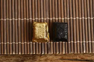 1 kg Großhandel Original geschmack Blockform Schwarz gold Yunnan alte Bäume gekocht Pu'er Tee Essenz Instant Pu'er Tee creme