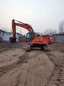 Excavatrice sur chenilles Doosan DX260 d'occasion économique avec moteur Daewoo Doosan d'origine, certifiée CE, pompe hydraulique KYB et brise-roche - Product Image 5