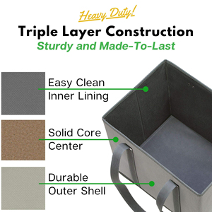 ถุงช้อปปิ้งแบบใช้ซ้ำได้ ถุงหิ้วของแบบใช้ซ้ำได้ ทนทาน - Product Image 4