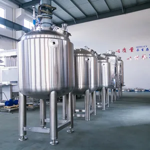 Tanque de aquecimento químico, 300l 1000l tanque de aquecimento químico com agitador para mel xarope suco líquido misturador