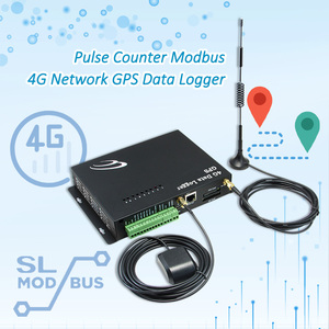 4G GPS Modbus Pulse Counter <b>Data</b> <b>Logger</b>, Industrial Workshop Farm Water Meter Pulse Recording, Remote Central <b>Data</b> Monitoring - Product Image 1