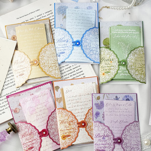 20 hojas por paquete <span class=keywords><strong>de</strong></span> papel decorativo con diseño <span class=keywords><strong>de</strong></span> hierba y flores, serie retro, material base para decoración y collage. - Product Image 4