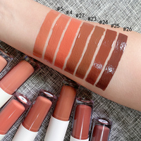 Vente en gros brillant clair brillant à lèvres de marque privée brillant à lèvres coloré rose base à lèvres en vrac