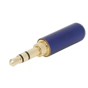 1/8" 3.5mm Plug Stereo Headphone Audio Adapter Solder Male Jack Connector Stereo TRS 3 Pole Audio Connector